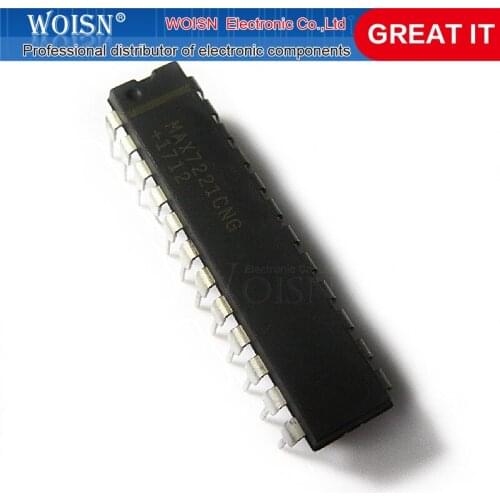 1pcs/lot MAX7221CNG MAX7221 DIP-24 new original In Stock