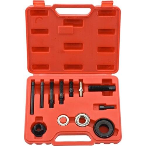 13pc/set Pulley Puller & Installer Kit Power Steering Pump Remover Alternator AC
