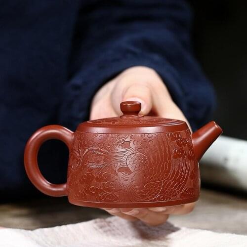 200ml Yixing teapot handmade Yixing Purple Clay Teapot Quik Pots Teaware Chinese Drink Gongfu Teapots