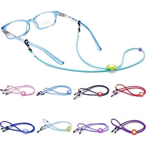 Cute Colorful Cartoon Glasses Rope for Child Eyewear Cord Kids Reading Glasses Neck Strap Eyeglass Holder Band Strap