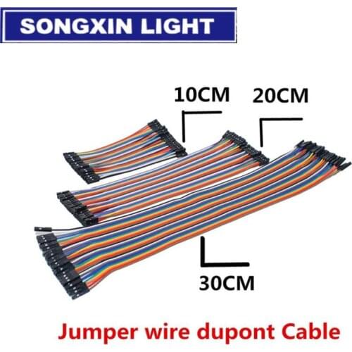 Dupont Line 10cm/20CM/30CM Male to Male+Female to Male + Female to Female Jumper Wire Dupont Cable for arduino DIY KIT