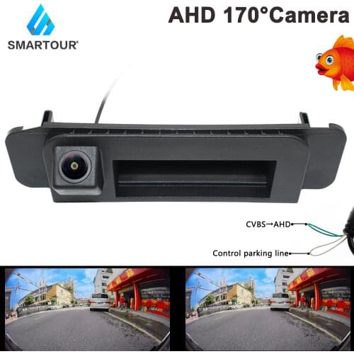Reversing Camera For Mercedes Benz C Class W205 CLA W117 Car Trunk Handle Rear View Reversing 170 Degree Fisheye Parking Camera