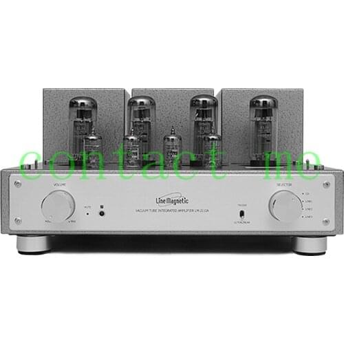 Line magnetic Tube Amplifier LM-211IA Integrated EL34*4 Push-Pull Tube Amplifier 32W*2(Ultralinear) 15W*2(Triode)