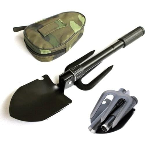 Outdoor EDC Survival Tool Shovel Survival Spade Foldable Multifunctional Folding Survival For Outdoor Camping Hiking Equipment