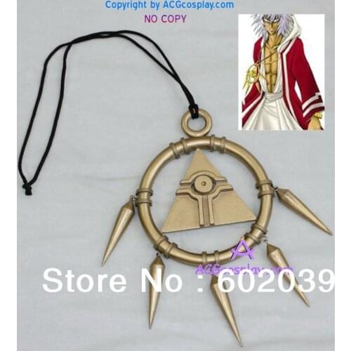 Anime Yu-Gi-Oh Thief King Bakura necklace cosplay prop ACGcosplay