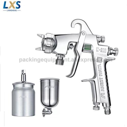 Japan Iwata Low Pressure ANEST IWATA W-200-122-p Car Repair Gravity Type Low Pressure Side Cup Spray Gun