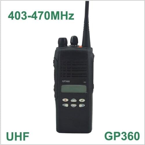 GP360 UHF 403-470MHz PROFESSIONAL PORTABLE TWO-WAY RADIO