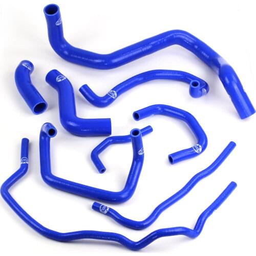 #0487 For VW Volkswagen Golf GTI MK4 1.8T 2000-2006 Silicone Radiator Hose Kits Blue