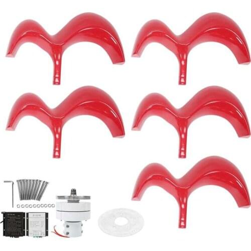 Wind Generator Vertical 5 Blade Hoop Mounting Generation System Assembly Parts DT-HL-400W Electrical Equipment