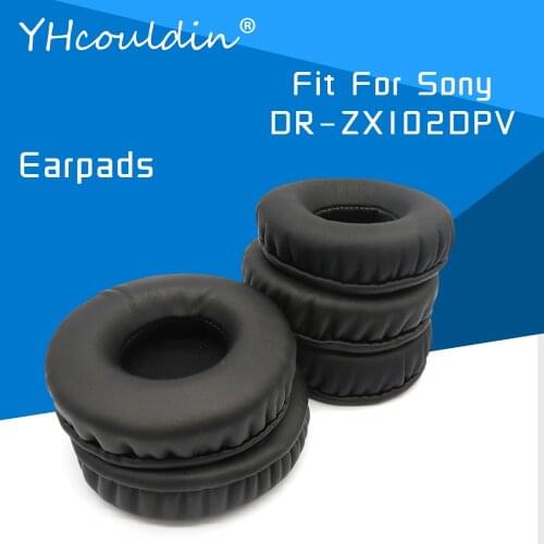 YHcouldin Earpads For Sony DR ZX102DPV DR-ZX102DPV Headphone Accessaries Replacement PU Leather Soft Material