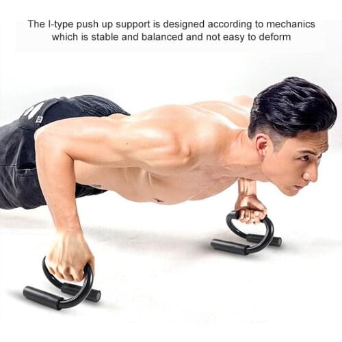 1Pair Type S Push Ups Stands Grip Fitness Equipment Handles Chest Body Buiding Sports Muscular Training Push up racks