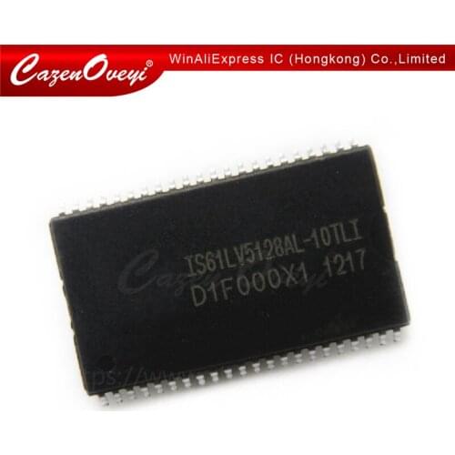 1pcs/lot IS61LV5128AL-10TLI IS61LV5128AL TSOP-44 In Stock