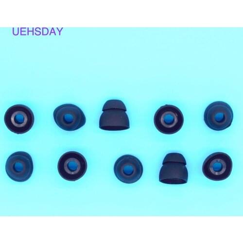 10Pcs Double Flange Eargels Ear tips for Skullcandy Razer Powerbeats 3 Earphones Headsets Replacement Eartips Earbuds