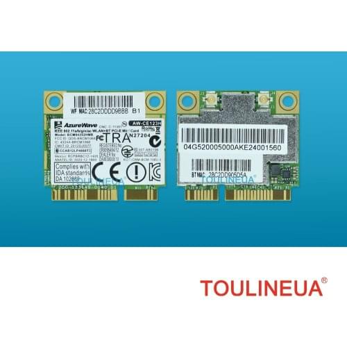 BCM94352HMB BCM94352 802.11ac BT4.0 Dual-band 2x2 AC Bluetooth 4.0 867Mbps WiFi Wireless Network Card