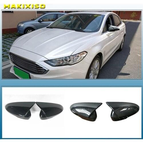Rear View Mirror Ox Horn Housing Cover Cap -Side Mirror Cover Trim for Ford Mondeo / Fusion 2013-2018