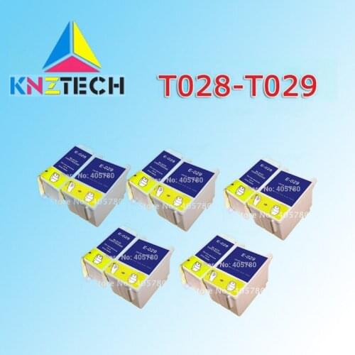 10pcs T028/T029 ink cartridge compatible for EPSON STYLUS C60 C61 CX3100 C62 C50