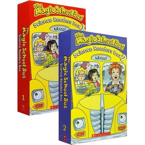 The Magic School Bus Science Readers Kids Coloring Reading Story Books for Children Book Set Educational Toys New Hot