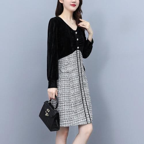 Модные платья-трапеции Houthion China At AliExpress