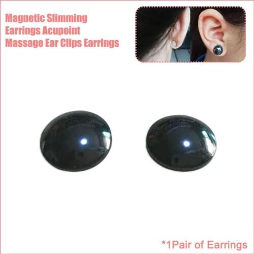 2021 2 pieces of magnet earrings ear buckle ear clip set non-piercing earrings fake earrings gift for girlfriend lover jewelry