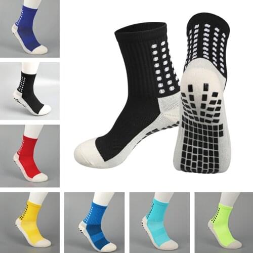 New Sports Socks Thick Towel Bottom Middle Dispensing Anti-skid Soccer Basketball Socks Sports Stockings Men Women