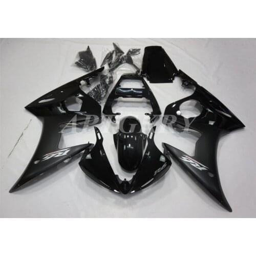 New ABS Plastic Shell Motorcycle Fairing Kits Fit For Yamaha YZF 600 R6 2003 2004 2005 R6 03 04 05 Custom Black
