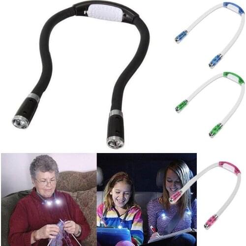 Hugging Light Portable Headlight LED Versatile Lighting Reading Light Hanging Neck Reading Light Creative Hose Work Light