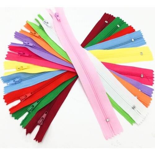 Wholesale 2pcs (50cm 20Inch) Length Multipurpose Nylon Coil Zippers Tailor Sewing Craft U Pick