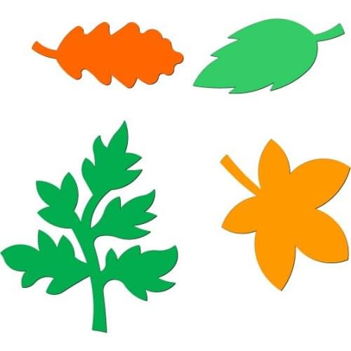 New leaf Wooden Die Scrapbooking C2826 Cutting Dies Multiple Sizes Compatible With Most Die Cutting Machines