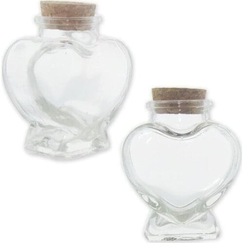 Modern 12Adet 65cc Heart Bottle vase jarrón ваза vaso مزهرية