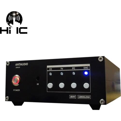 Amplifier/Speaker 1 Input 4 Output /4 Input 1 Output Audio Signal Switcher Switch Selector HiFi lossless Audio Signal Output