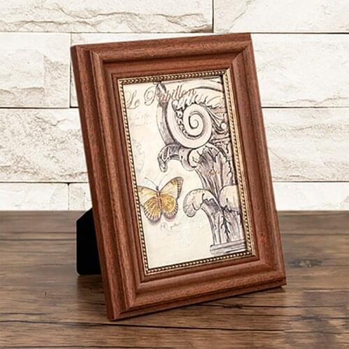 Vintage Brown Photo Frame For Wedding Photo,Art,Painting,Kids Photogragh,Handcrafts Display,Picture Mounted Wall Decorative