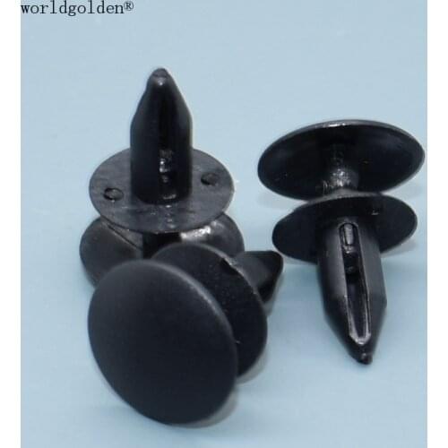 Worldgolden 100pcs auto fasteners Headlight Door Push-Type Retainer for GM 22566221 Chrysler 6501577