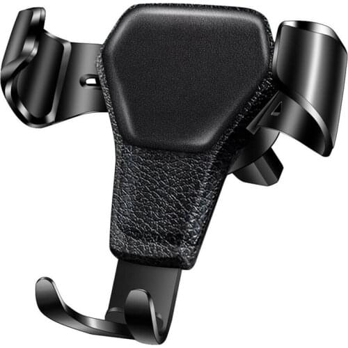 1Pc Black Universal Car Mobile Phone Holder Air Vent Mount Stand Cell Phone Holder For Smartphones In Car Bracket
