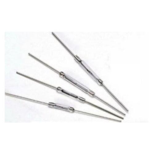 100pcs Reed switch MagSwitch 2 * 14mm Normally open Magnetic induction switch