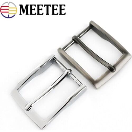 2/10pcs Men Belt Pin Buckle Metal Buckles for Belts 33-34mm Waistband Head DIY Leather Craft Jeans Decoration Accessories KY916