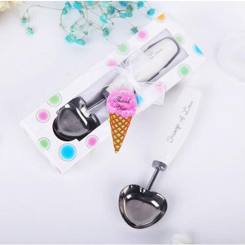 50pcs Scoop of Love Ice Wedding favor bridal shower guest gift presents Souvenirs