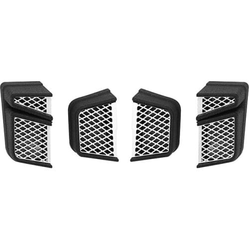 For MN86S MN86 MN86KS MN86K MN G500 RC Car Decoration Parts Wheel Eyebrow Side Exhaust Ventilation Grille Kit