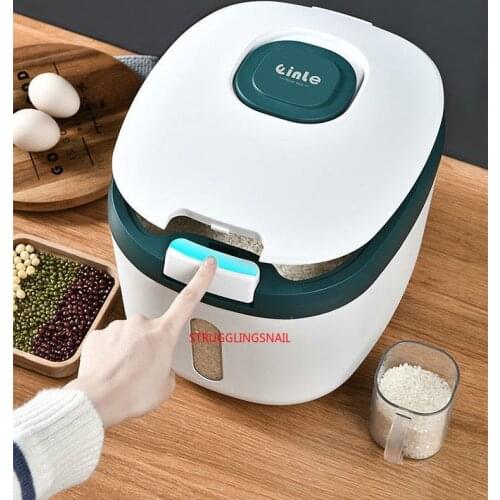 Kitchen Collection Nano Bucket Insect-Proof Moisture-Proof Grain Sealed Household Food Storage Rice Cylinder Box Food Container