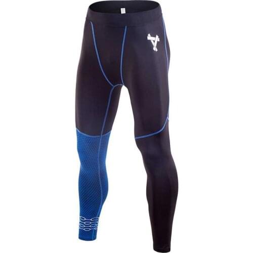 Men Pro Sporting Gymming QUICK-DRY Workout Compress Legging Bodybuilding Runs Slim Fitness Yogaing Shaper Clothing Pants M1852