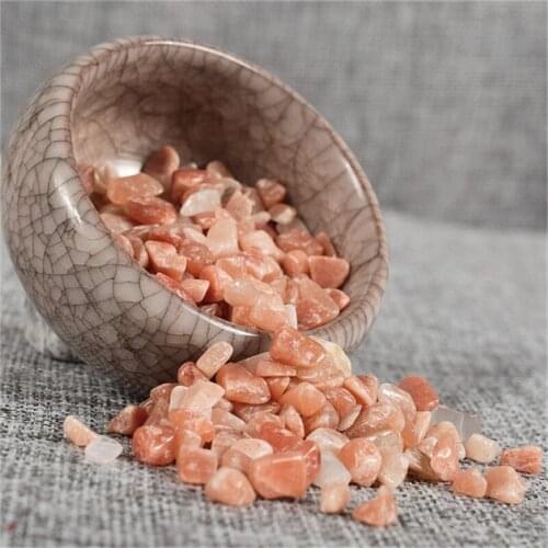 Cheap Natural orange aventurine Gravel Stone Polished Specimen Healing Stones for decoration
