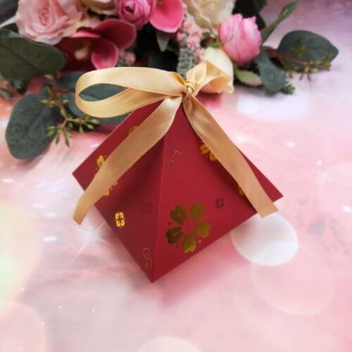 New Triangle Candy Box Metal Cutting Dies Stencil Scrapbooking DIY Album Stamp Paper Card Embossing