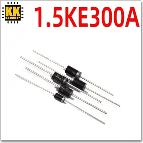 20pcs/lot 1.5KE300A Unidirectional Channel TVS Diodes