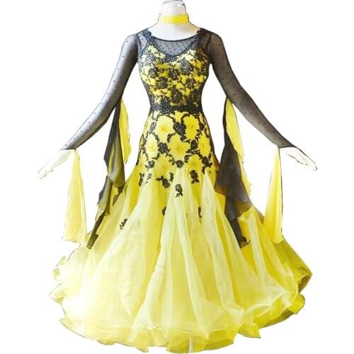 KAKA DANCE B1441,New Ballroom Standard Dance Dress/Wear,Waltz Competition Dress,Women,Ballroom Dance Dress,Women Dress