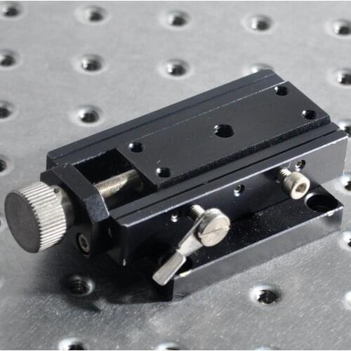 SURUGA XY axis 19*60mm manual screw type displacement adjustment table optical fine adjustment movable sliding table aluminum