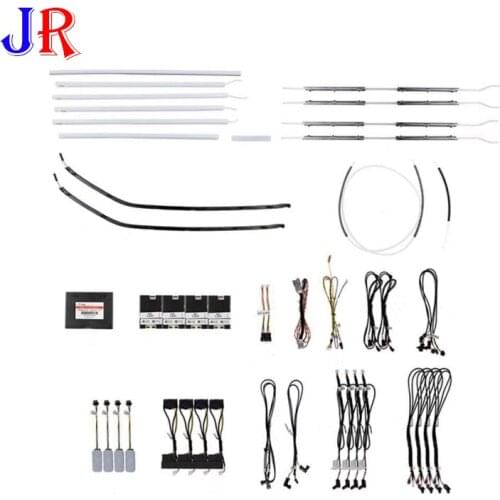 Make your car more beautiful Interior Atmosphere Light For Audi Q5 2016-2019 Colors ambient light Door contour lights