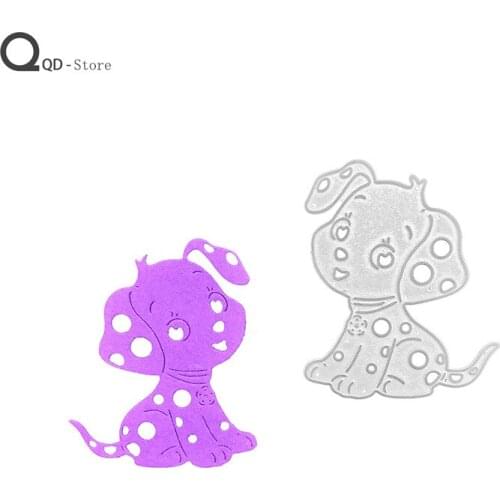 Scrapbook Childrens Educational Puppy Metal Cutting Dies DIY Card Make Mould Model Craft Decoration New 2021 Wholesale