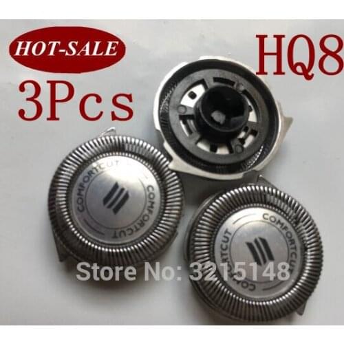 3Pcs HQ8 razor blade replace Head for PHILIPS Shaver HQ9 PT735 PT860 PT870 AT750 AT751 AT890 AT891 HQ7120 HQ7100 HQ7140 HQ7160