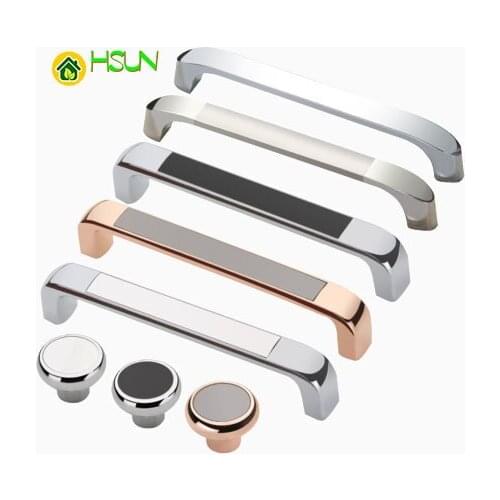 2Pcs Modern and contracted chest door handles American furniture cabinets shoes cabinets European drawer hardware handles Nordic
