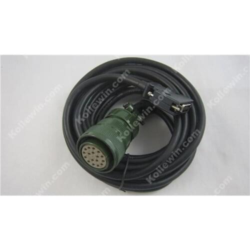 Free Shipping Compatible MR-ENCBL5M-L Encoder Cable Standard-flex, OEM MRENCBL5M-L Servo Cable for HF-SE, 5 m, IP20 IAK3_SERVO