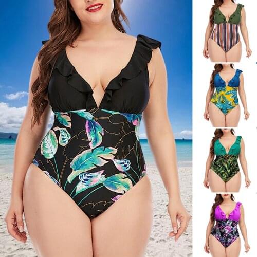 Swokii Plus Size Swimwear
